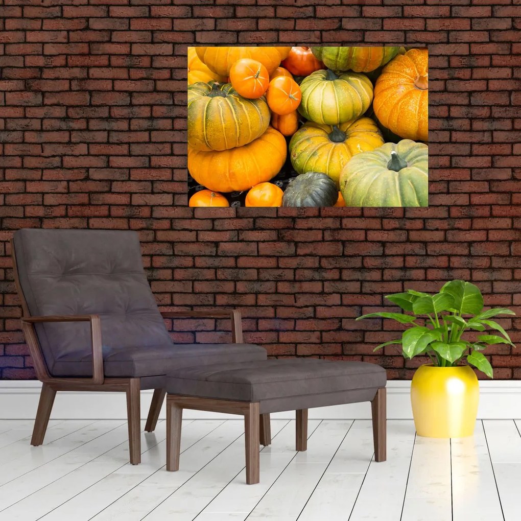 Tablou - Dovleac de toamnă (90x60 cm)