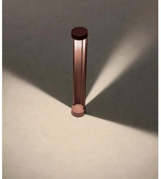 Redo 90366 - Lampă LED de exterior ZEUS LED/11,5W/230V 3000K 75 cm IP54 maro