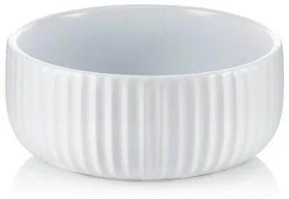 Castron ceramic Kela Maila 16,5 cm, alb