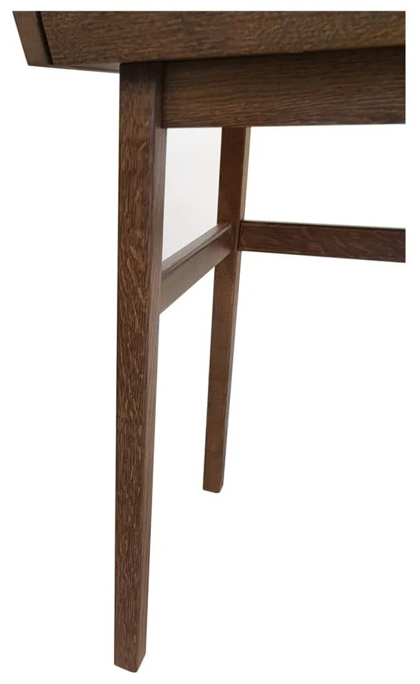 Birou cu blat de lucru retractabil Woodman Carteret, lățime 115 cm