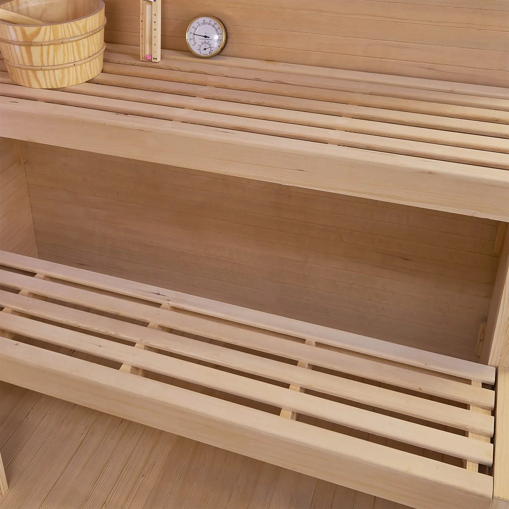Vnútorná sauna Vantaa 150 so soľnými kameňmi