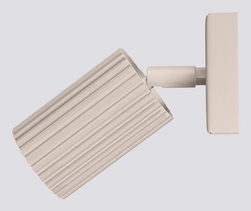 Spot taupe din metal 8x16 cm Gleam – Sollux