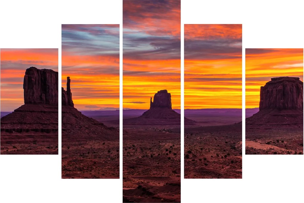 Tablou - Monumentul Valley în Arizona (150x105 cm)