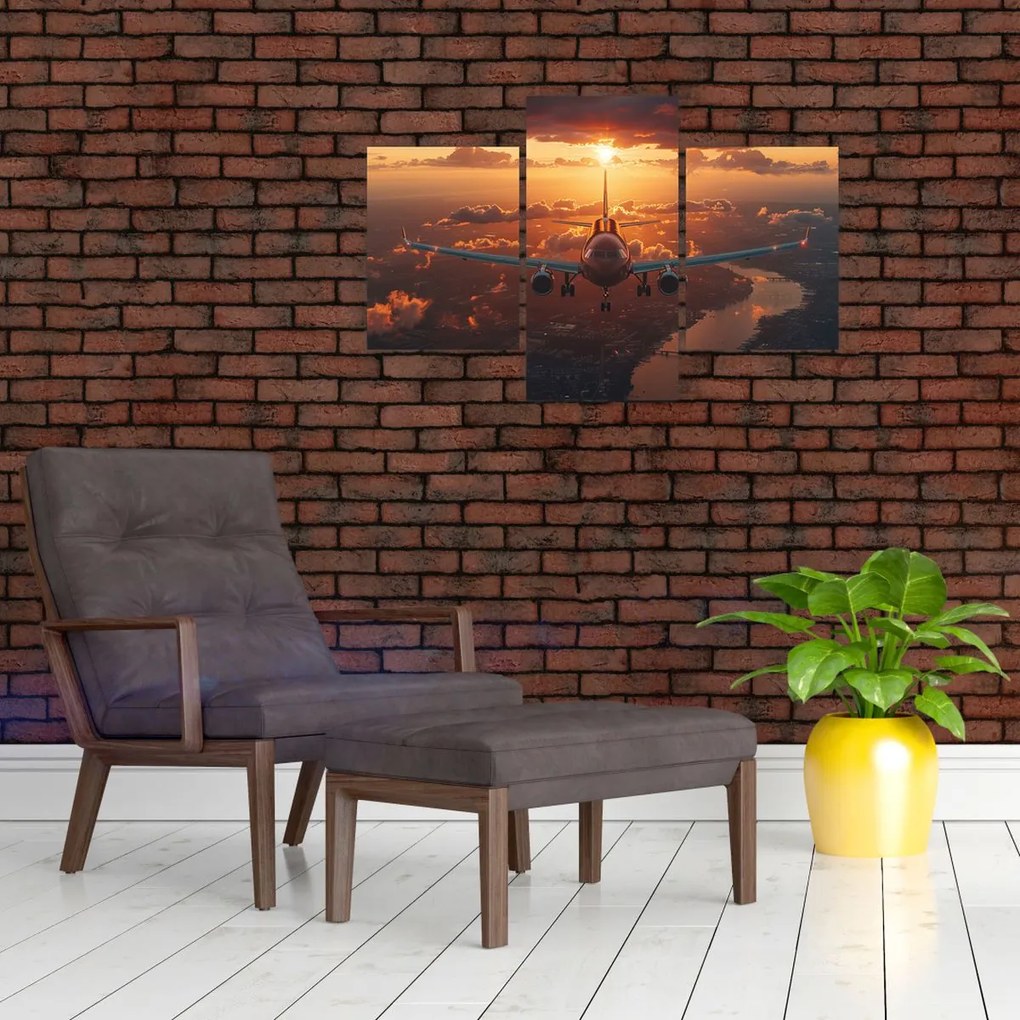 Tablou - Avion de transport (90x60 cm)