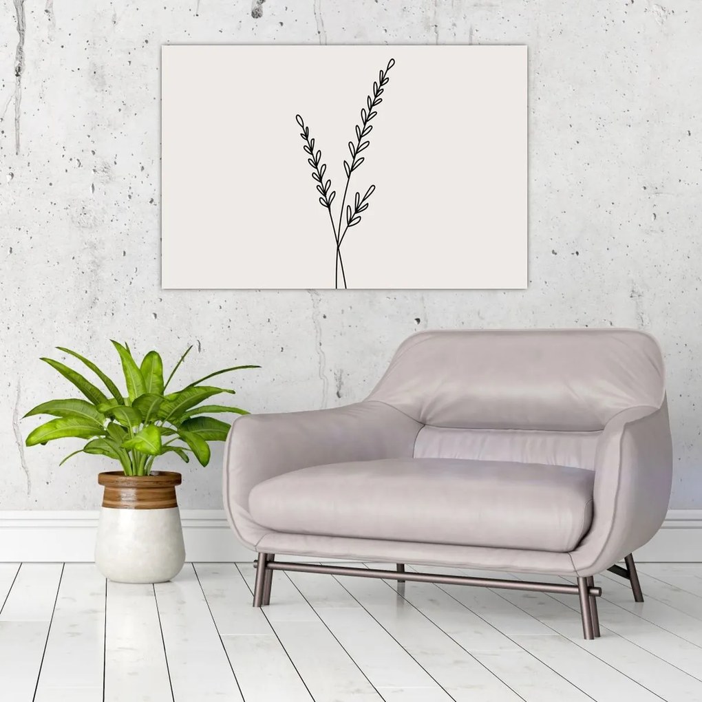 Tablou - Floare de pajiște N⁰2 (90x60 cm)