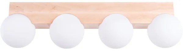 Plafonieră Sollux SL.1685 BULBO 4xG9/8W/230V fag/alb