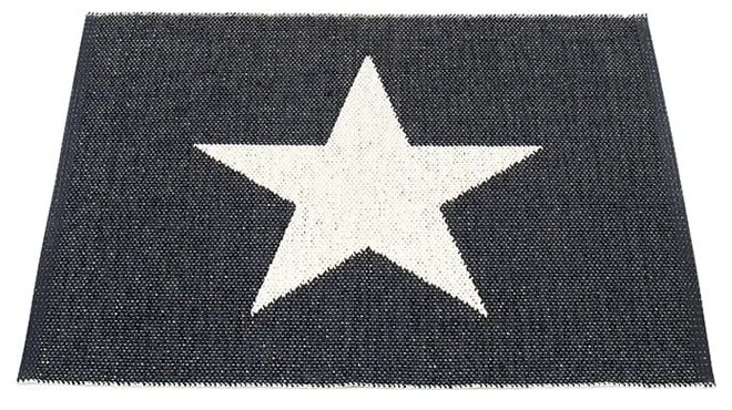 Covor pentru exterior și interior alb-negru 70x90 cm Viggo Black – Pappelina