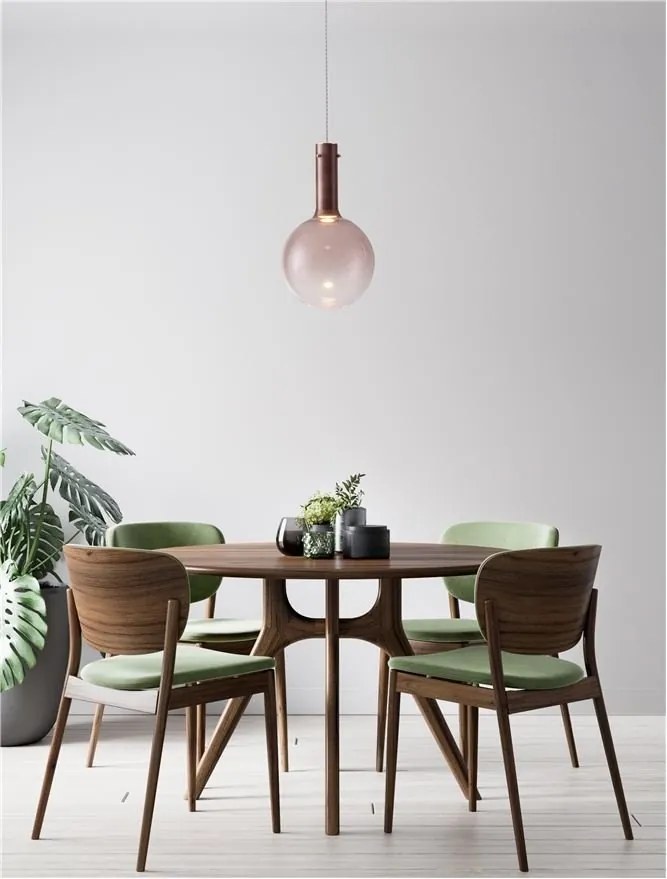 Pendul, Lustra design modern Entero maro