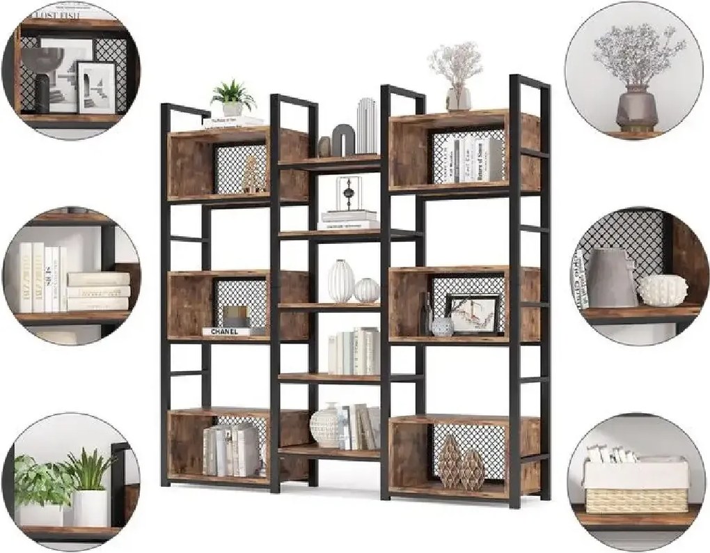 Biblioteca Venedic, homs,seria A-627,183x30x180 cm