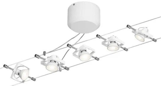 Paulmann 94149 - Set 5x GU5,3/10W spoturi pentru sistem cablu TECH 230V