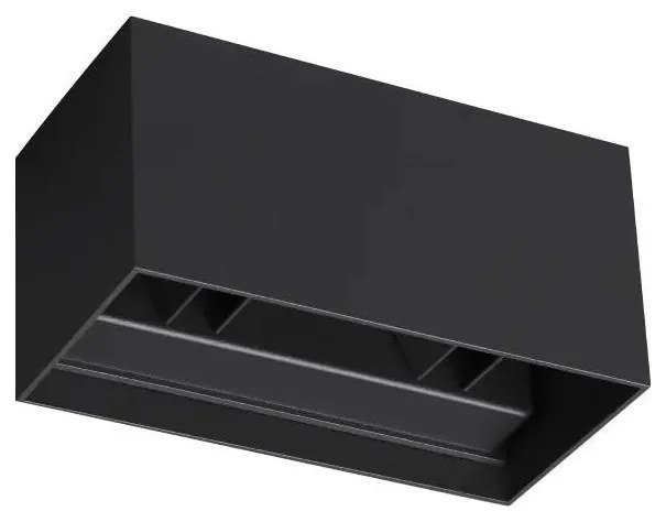 Aplică LED de exterior Ideal Lux ATOM LED/25W/230V IP54 negru