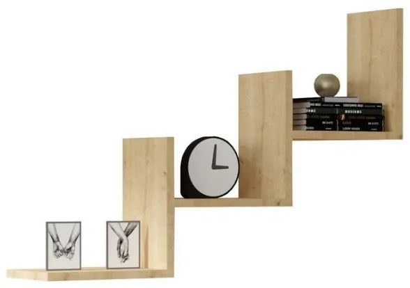 Etajeră de perete MIST 60x90 cm bej