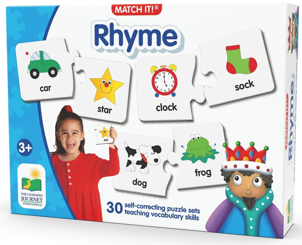 PUZZLE POTRIVESTE RIMELE - ENG - THE LEARNING JOURNEY (TLJ428559)