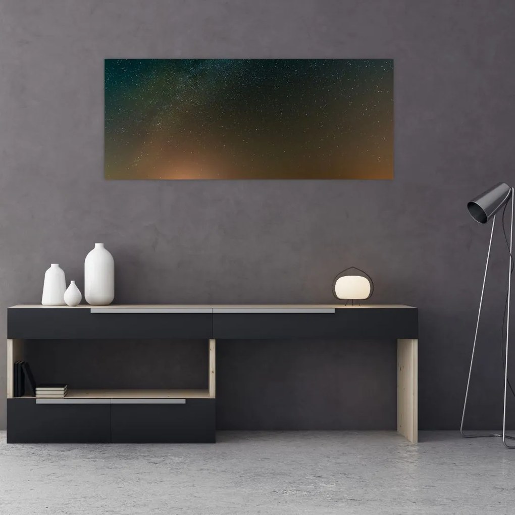 Tablou cu Calea lactee (120x50 cm)