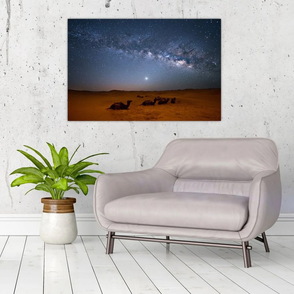 Tablou - Noapte in deșert (90x60 cm)