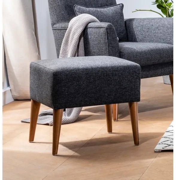 Taburet NIMO, 46 x 50 cm, gri