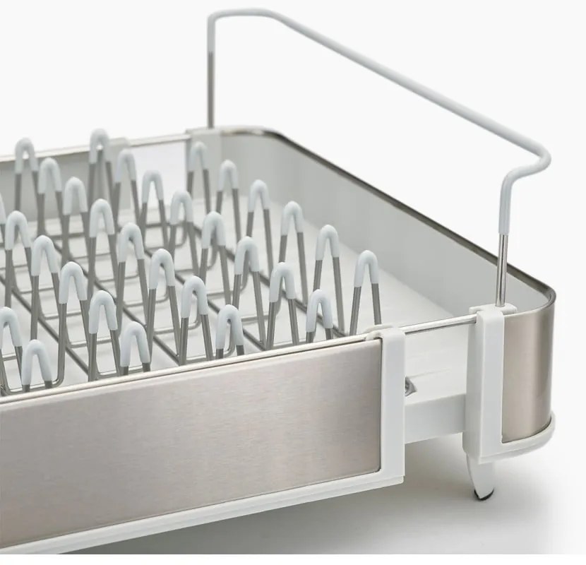 Scurgător de vase argintiu din metal Extend – Joseph Joseph