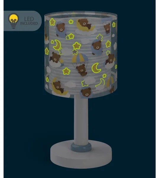 Dalber 41571T - Lampă LED pentru copii BABY TEDDY, 1xG4/4W/230V, albastră