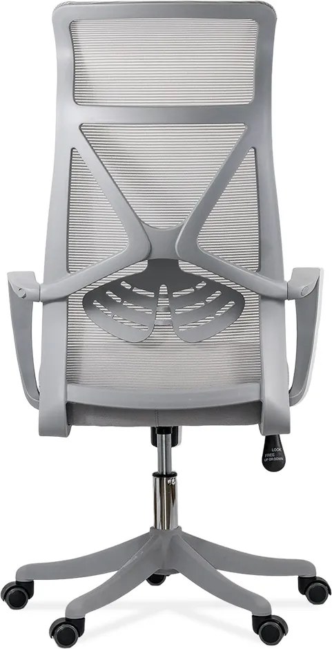 RESIGILAT - Scaun de birou din mesh OFF 431 gri deschis