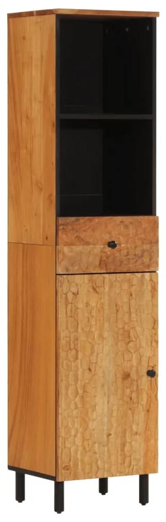 356877 vidaXL Dulap de baie, 38x33x160 cm, lemn masiv de acacia