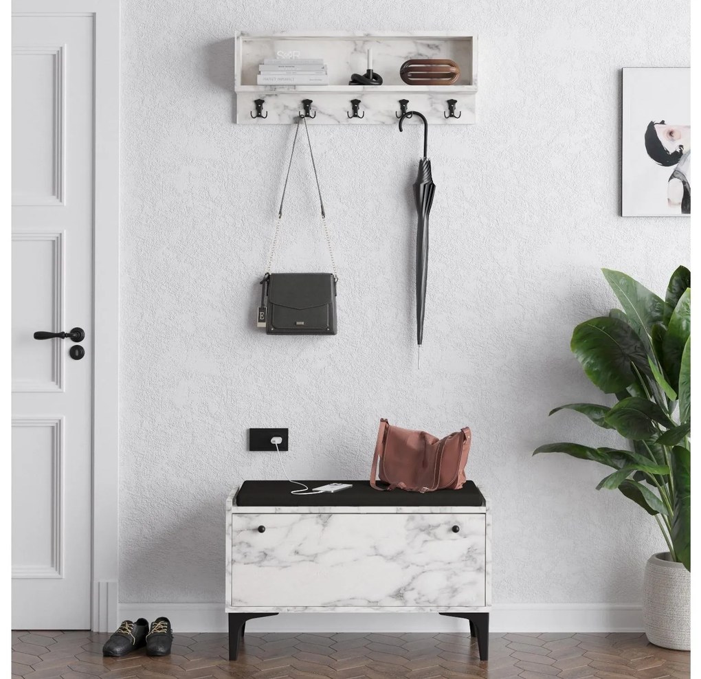 Mobilier hol Aliex 10 (marmură carrara). 1102256