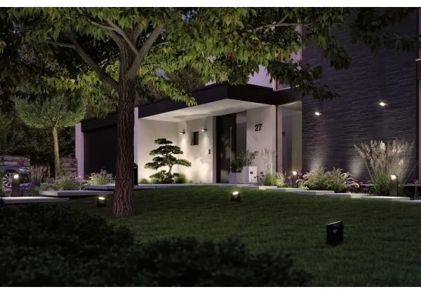 Aplică de exterior Paulmann 94406 LED/8W IP44 SWIVEA 230V