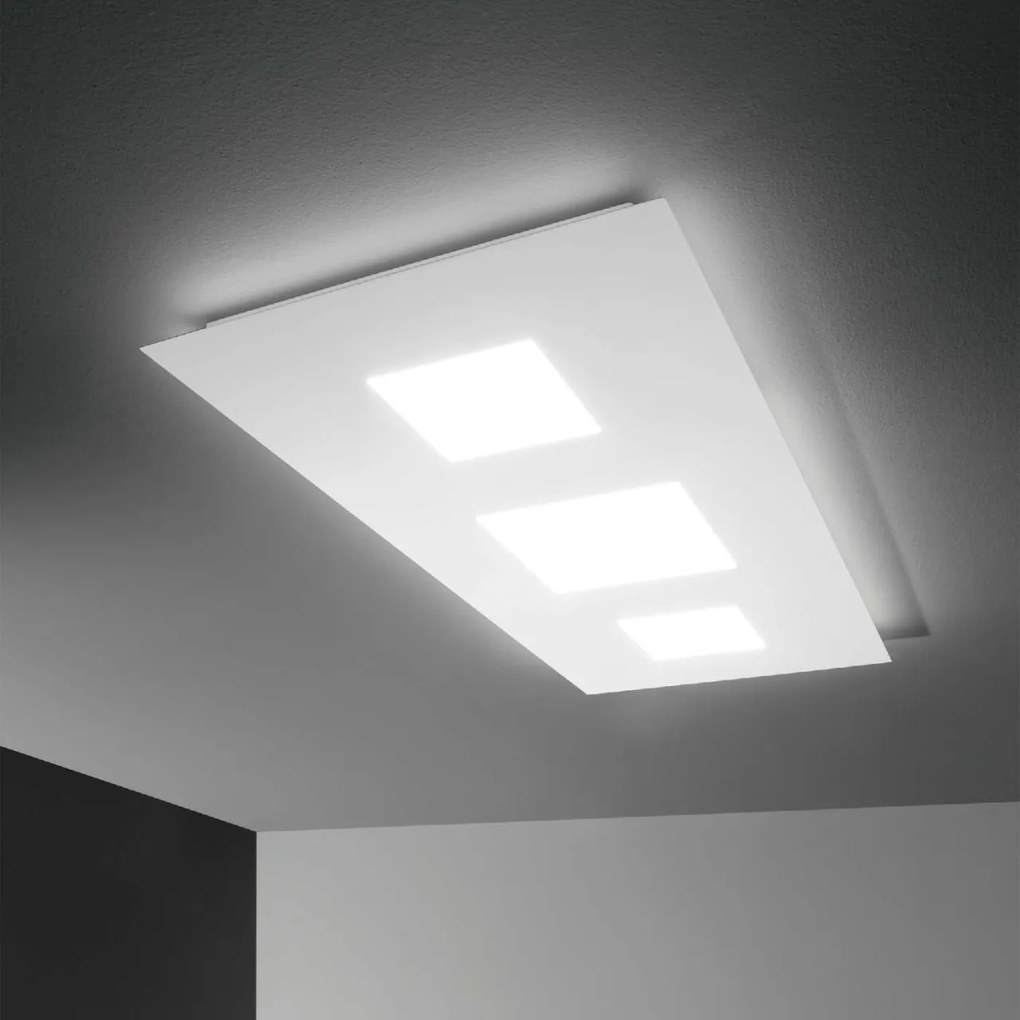 Plafoniera LED moderna design slim RELAX PL D110