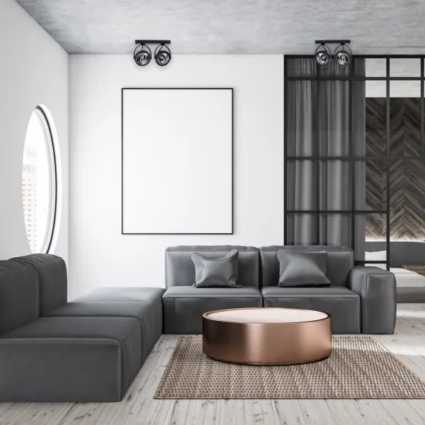 Spot LUGAR 2xAR111 - GU10/25W/230V