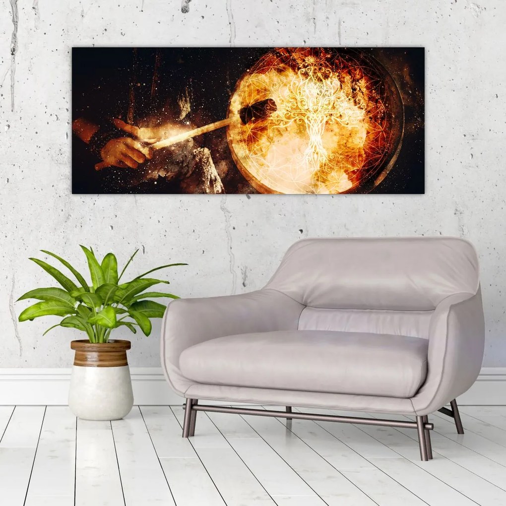 Tablou - Toba șamanică (120x50 cm)