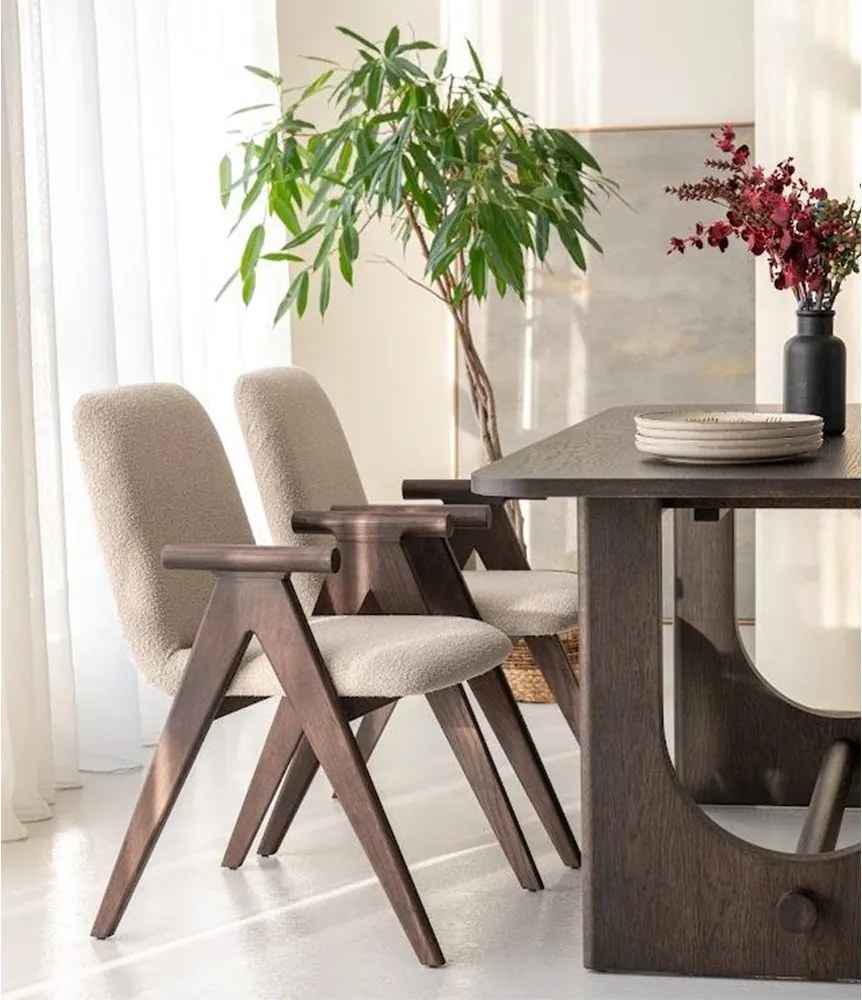 Scaun lemn masiv Derby, 55 × 60 × 80 cm