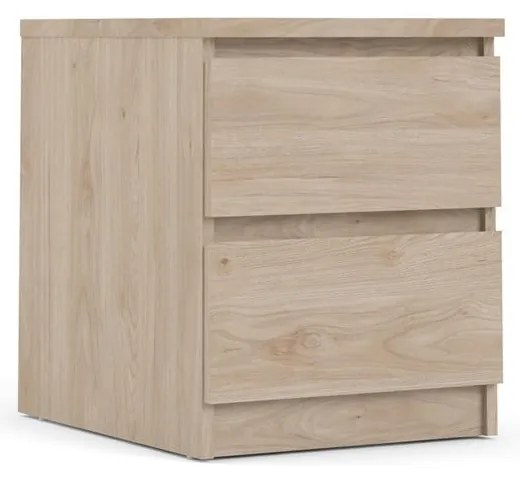 Noptieră cu aspect de lemn de stejar Naia - Tvilum