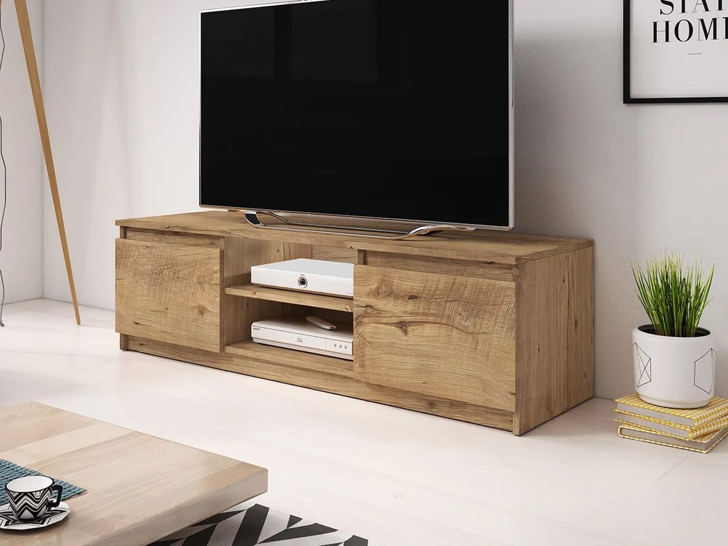Masă TV/ Dulap Zuzula (Kastanien breslau) (+ LED). Promo -16%. 1070620
