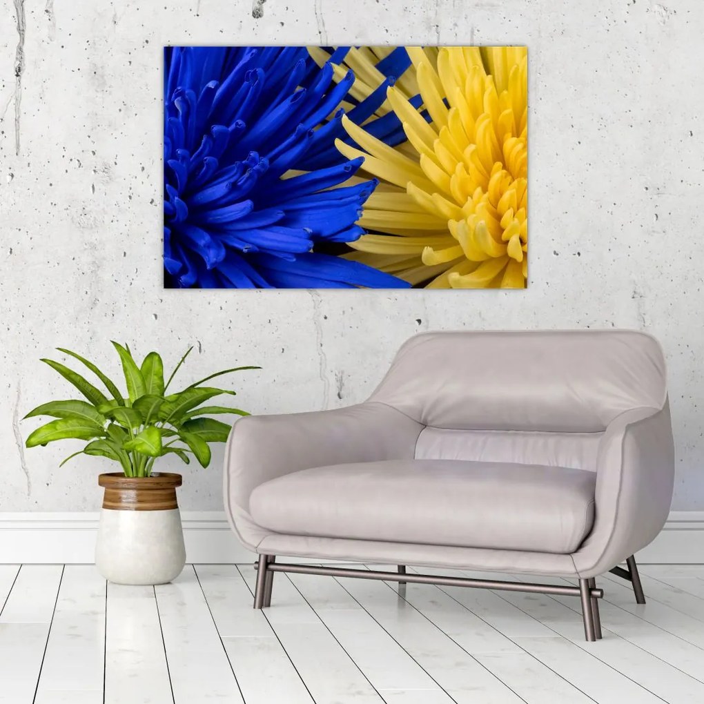 Tablou - detaliu florilor (90x60 cm)