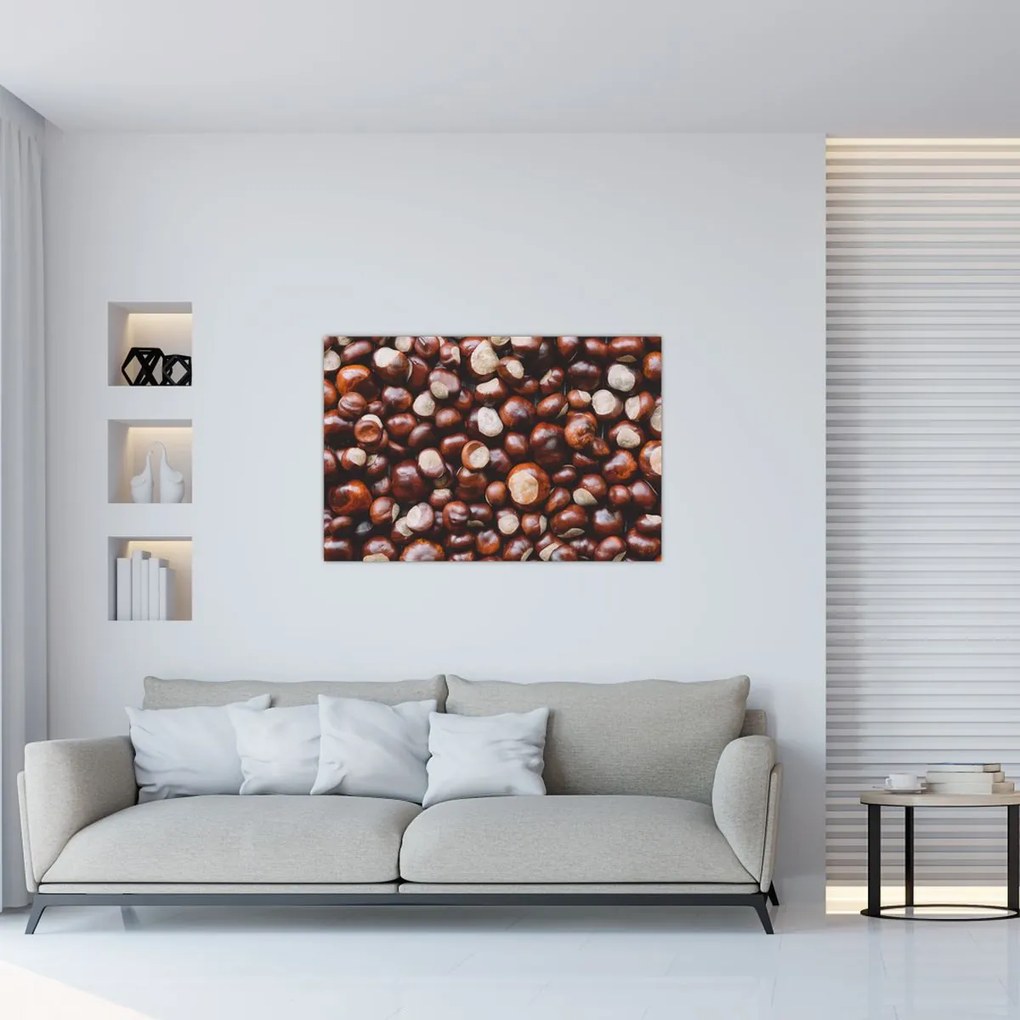 Tablou - Castane coapte (90x60 cm)