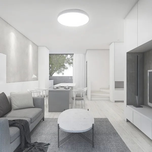 Plafonieră LED dimabilă LED/60W/230V 3000-6500K 49,5 cm alb + telecomandă