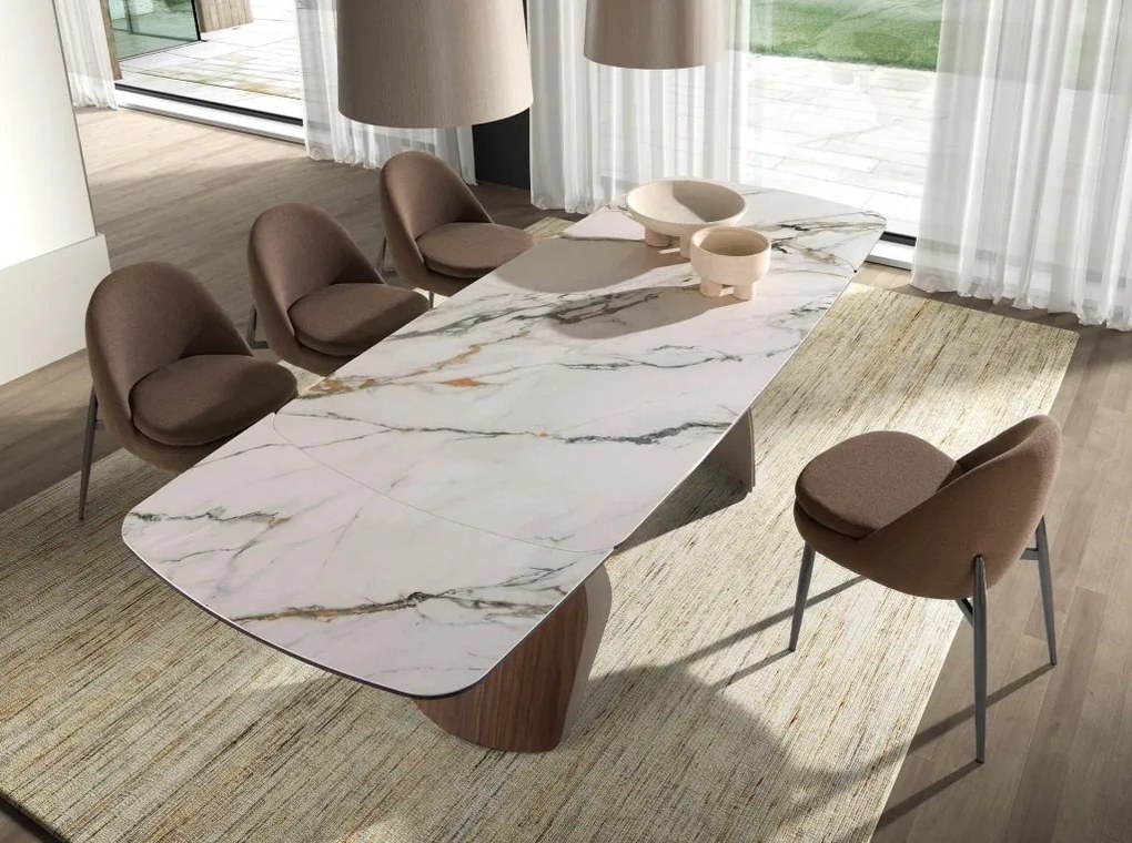 Scaun modern design italian tesatura Maro