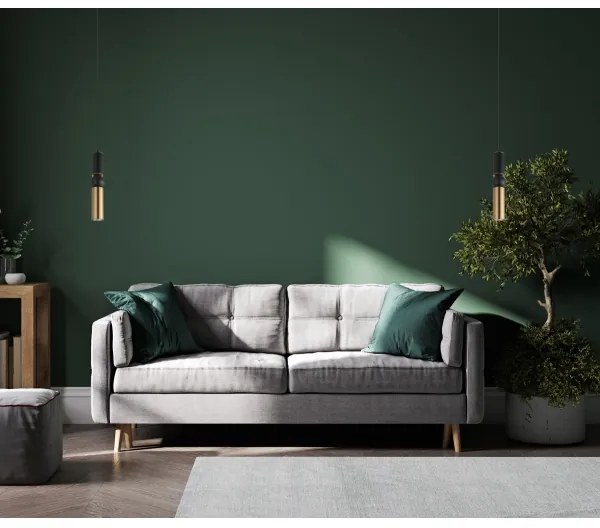 ITALUX PND-14290-1-BK-BRO - Lustră pe cablu ISIDORA 1xGU10/25W/230V negru/bronz