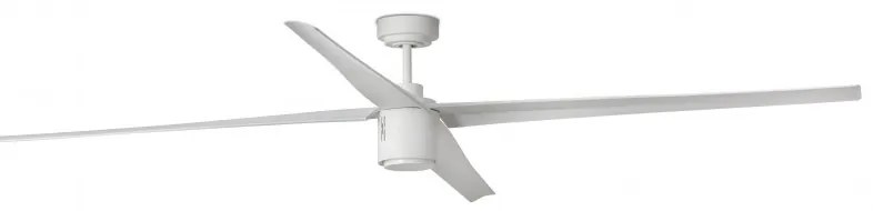Lustra LED cu Ventilator si telecomanda design modern extra large ATTOS alb