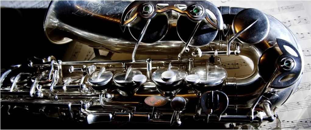 Tablou - Saxofon (120x50 cm)