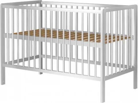 Patut copii din lemn Dominic +Saltea 120x60x8cm