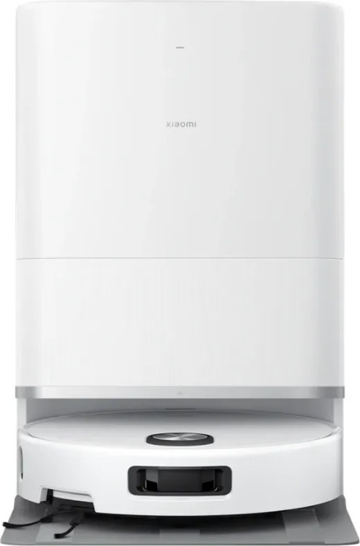Aspirator robot Xiaomi Robot Vacuum 5 EU OV31GL, 55 W, 20000 Pa, 140 min, recunoaștere AI, stație automată de spălare și uscare, navigație laser dToF, apă caldă 80 °C, alb