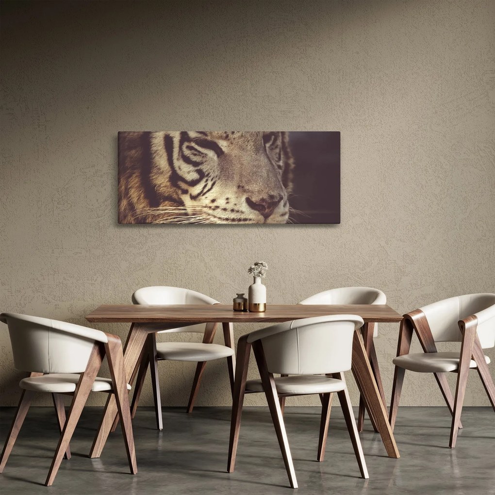 Tablou cu tigrul (120x50 cm)