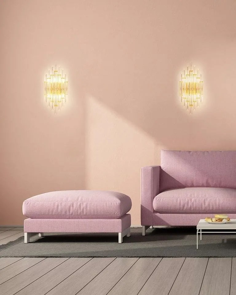 Aplica de perete design mimimalist Imperial auriu