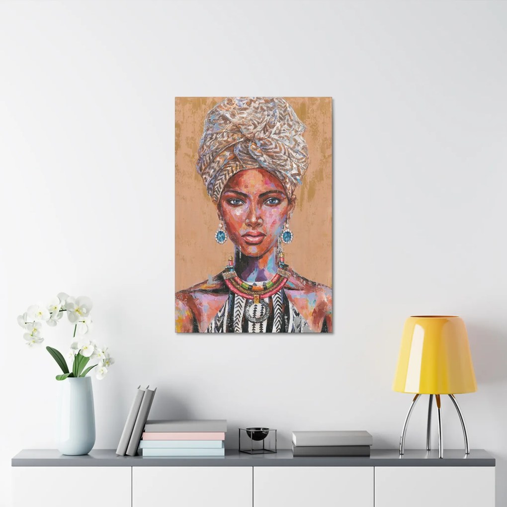 Tablou Canvas African Queen 120x80 cm