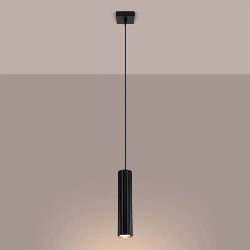 Brilagi - Lustră LED pe cablu CRESTO 1xGU10/10W/230V, negru