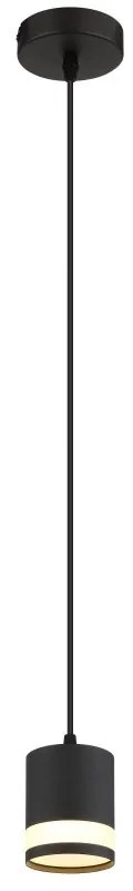 Pendul cu Spot metal negru LUCERO