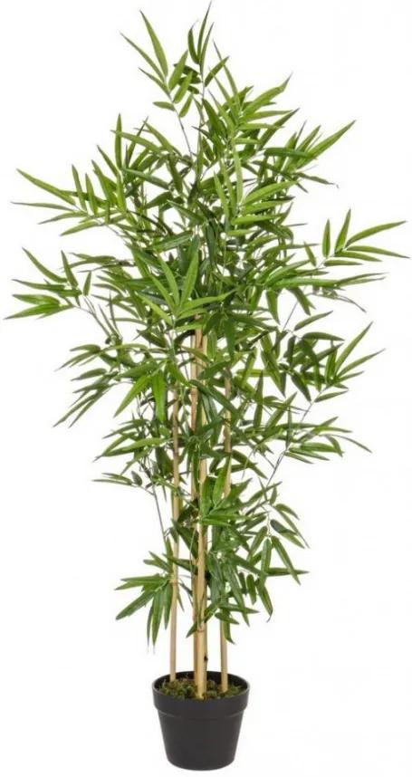 Planta artificiala decorativa cu ghiveci, 130 cm, Bamboo Bizzotto