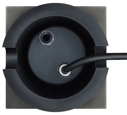 Corp de iluminat de exterior pentru căi de acces LUKKA CONNECT 1xGU10/4W/230V IP67 crom mat pătrat