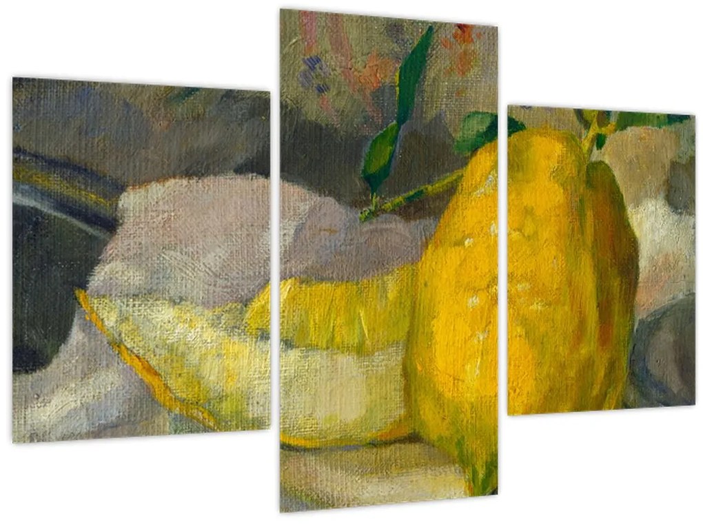 Tablou - French 19th Century, Melon and Lemon, reproducere (90x60 cm)