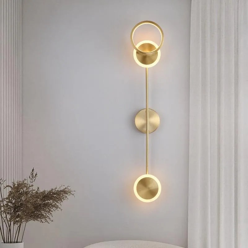 Aplica LED , Y Gold, 13W, Auriu/Alb